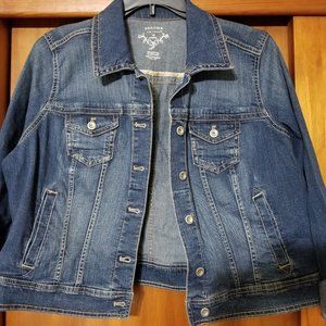 Denim crop Jacket